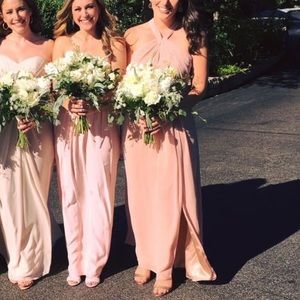 Jill Jill Stuart Dusty Rose high neck dress